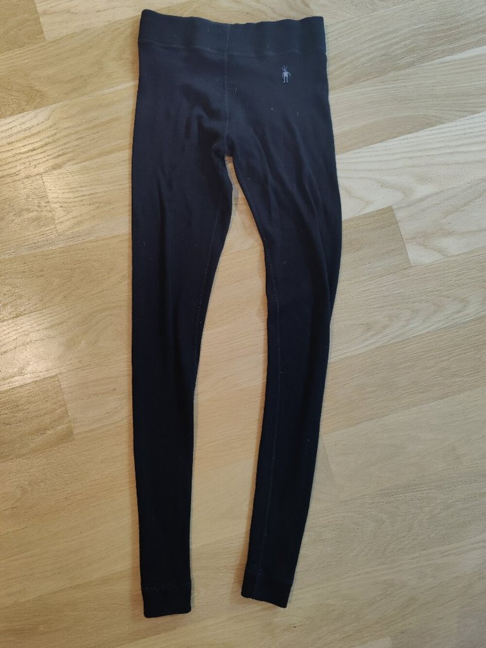Black Smartwool Classic Thermal Merino Base Layer Bottoms